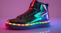 skate shoe with drum machine