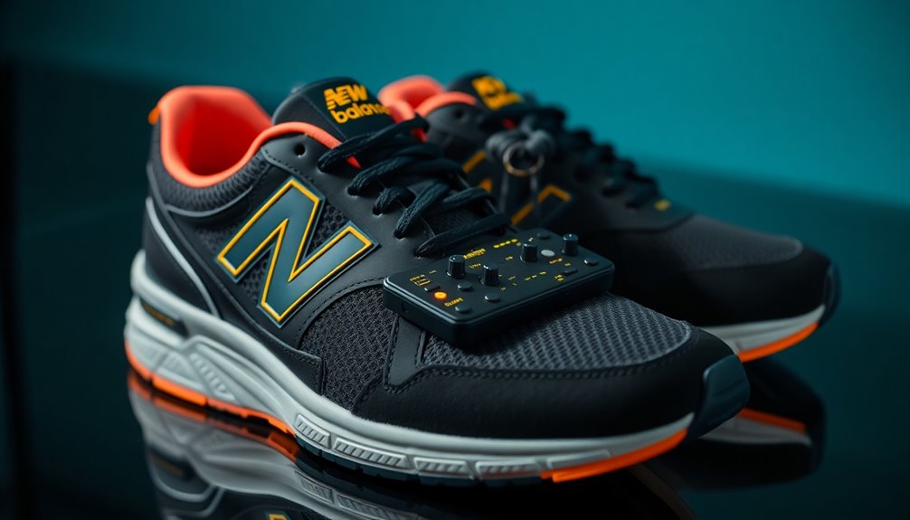 sneaker with built in drum