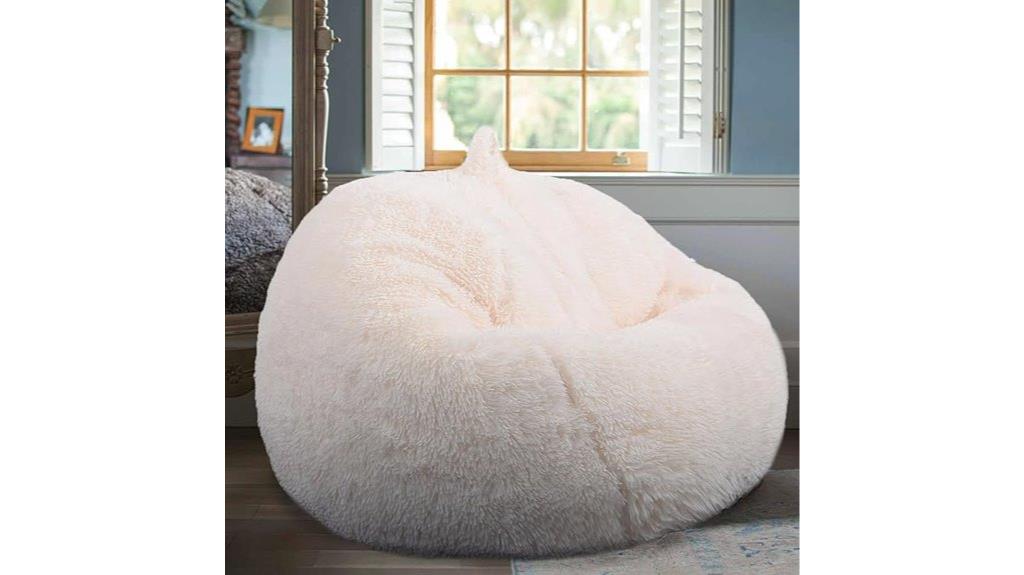 soft plush bean bag