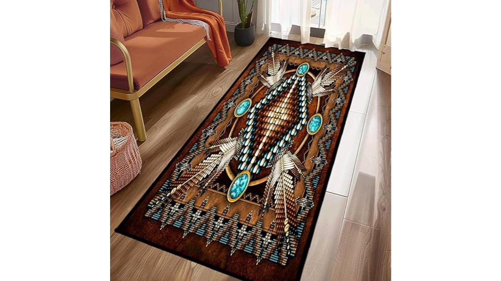 southwestern style runner rug