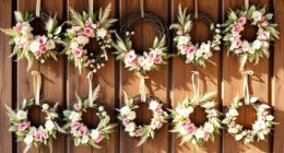 spring boho wreaths collection