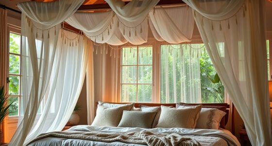 stylish boho mosquito nets