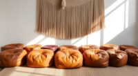 stylish leather pouf options