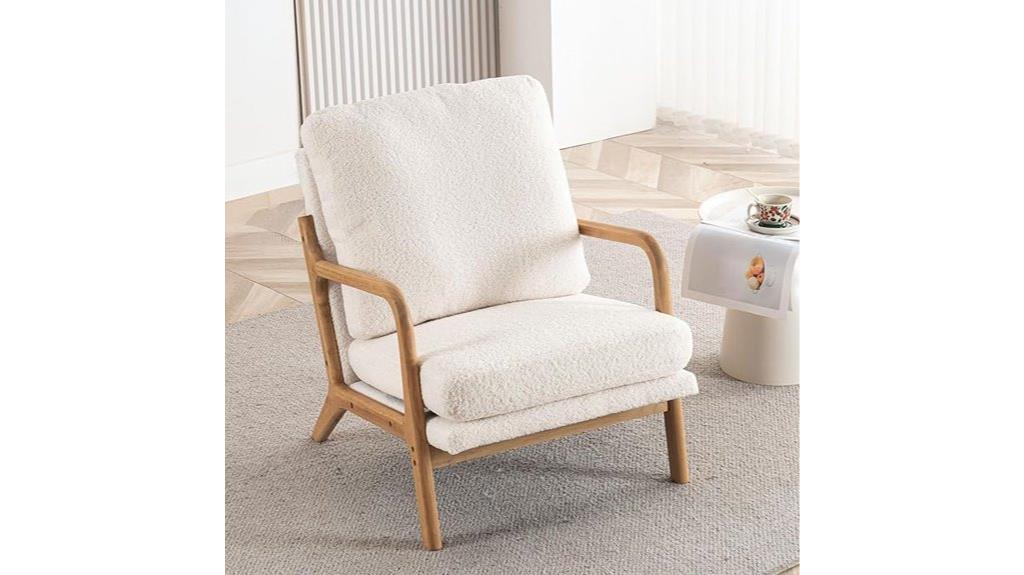 stylish retro living room chairs