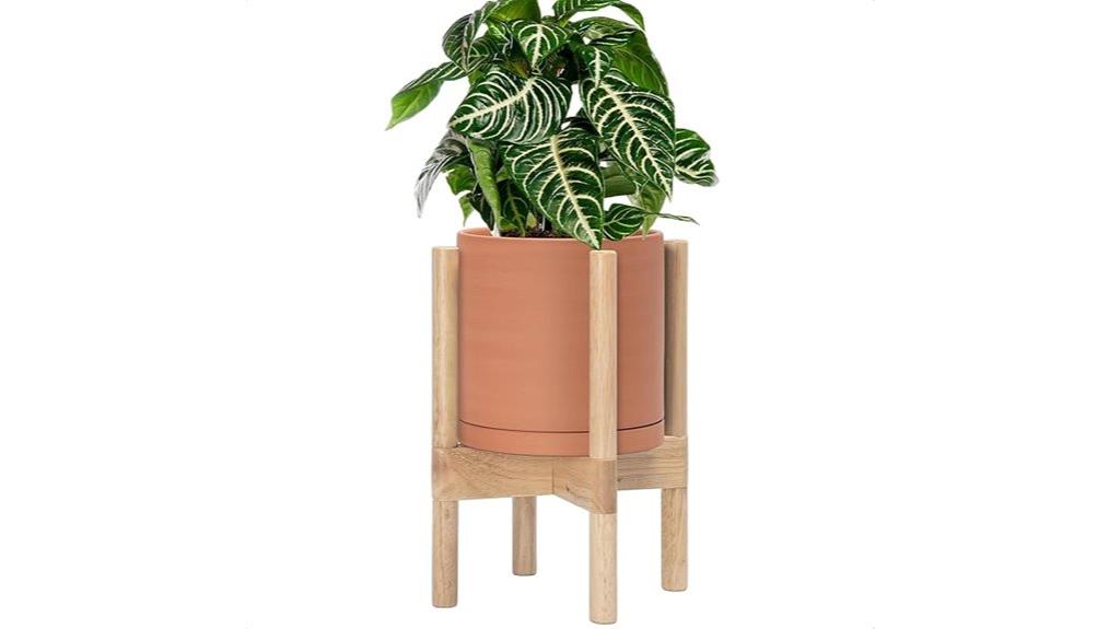 terracotta round flower pot