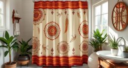 top boho bathroom curtain picks