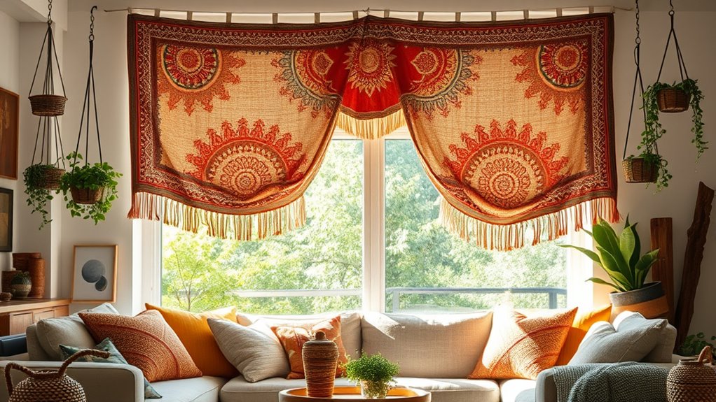 top boho curtain trends