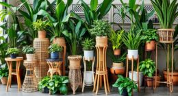 top boho indoor plant displays