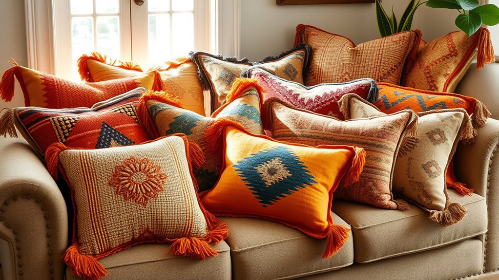 top boho pillow sets
