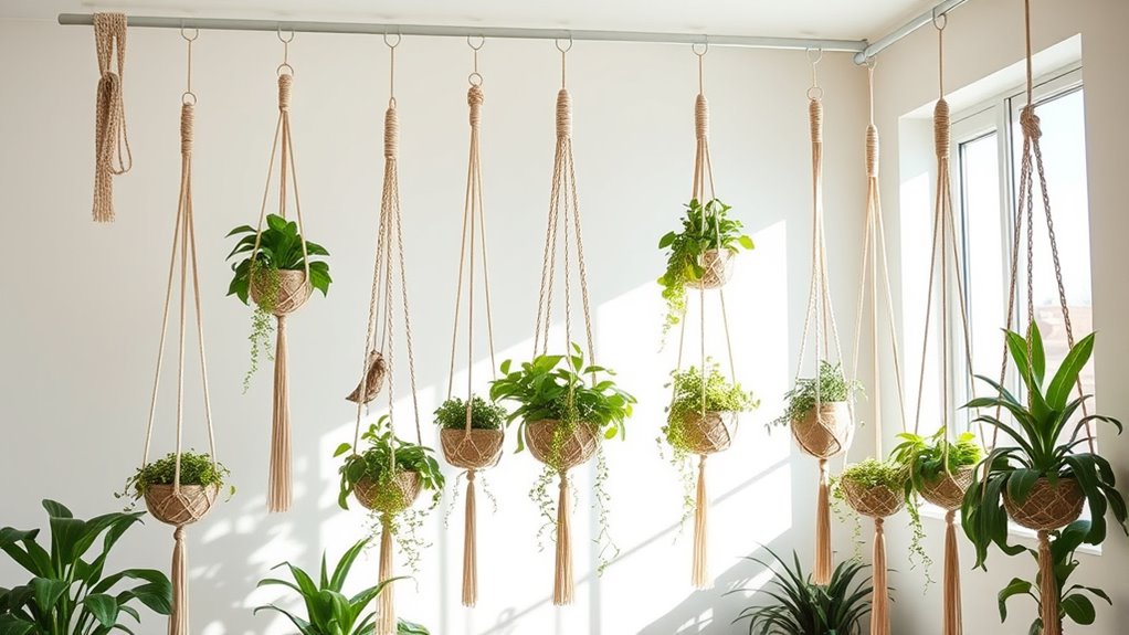 top macrame plant hangers