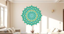 top mandala wall decals