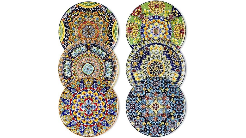 vancasso 6 piece ceramic dinnerware