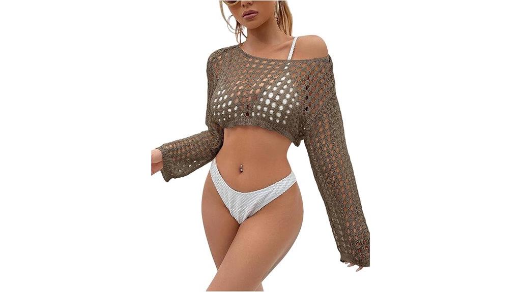 women s crochet beach cover up