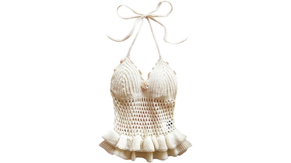 women s crochet halter top