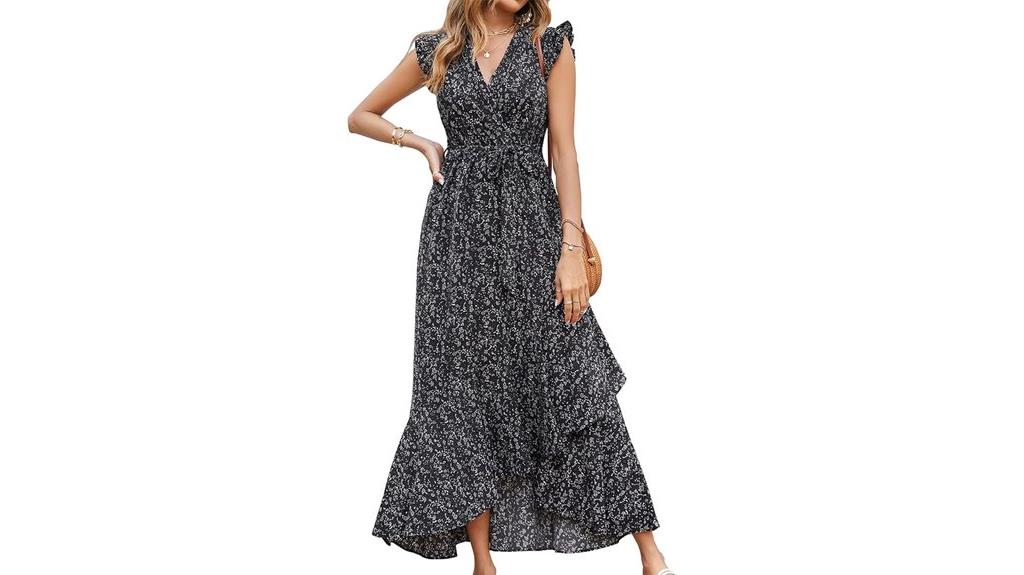 women s floral maxi dress