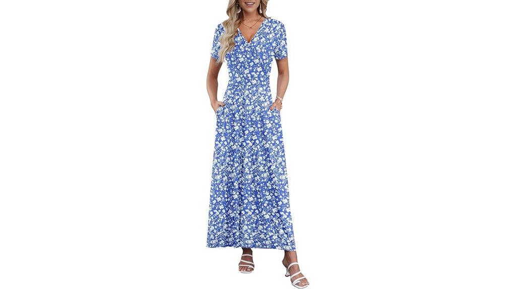 women s maxi dresses with pockets
