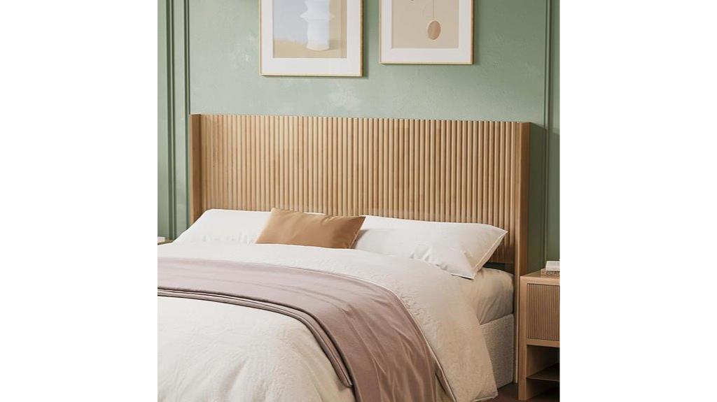 wood farmhouse headboard