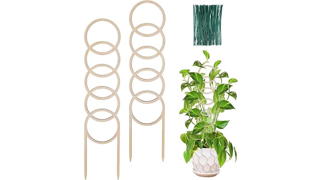 17 5 inch climbing plant support