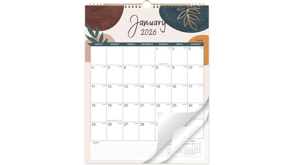 2026 calendar with twin wire