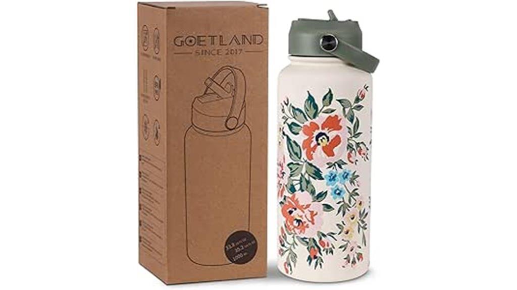 32 oz stainless steel water bottle