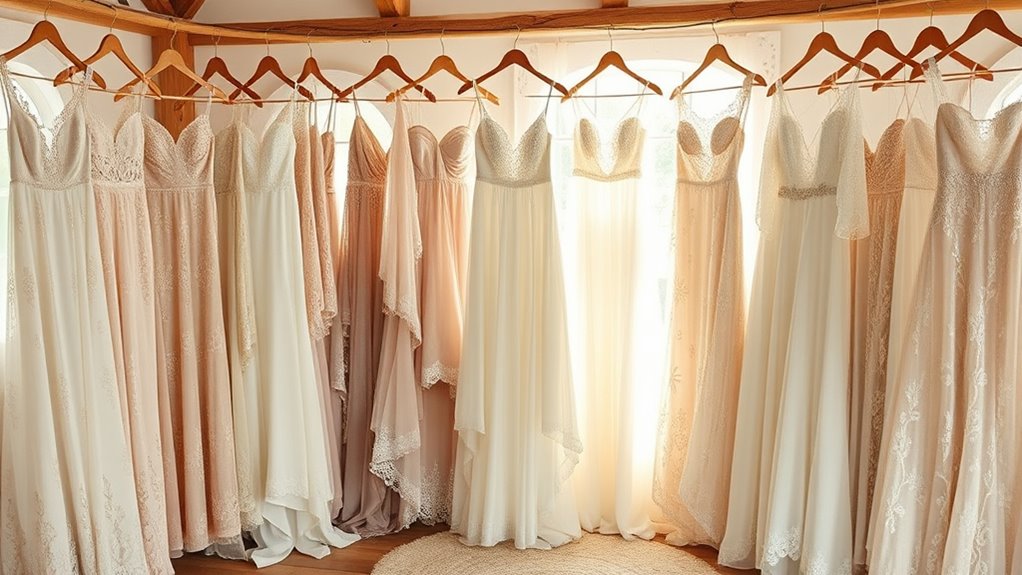 affordable boho wedding dresses