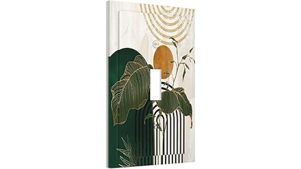 arch shaped switch cover