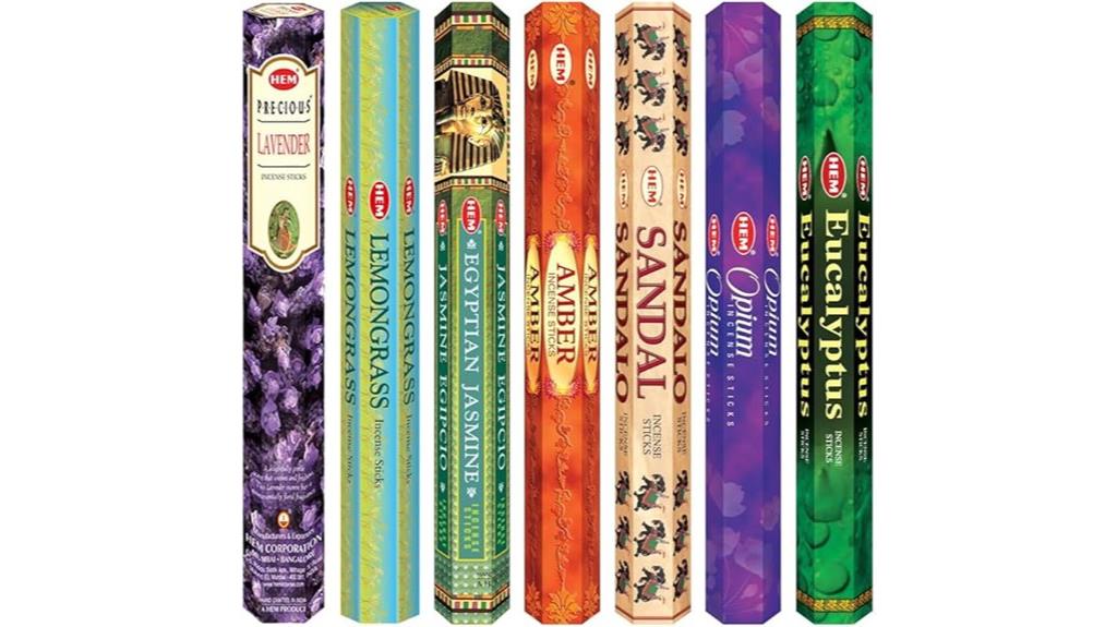 assorted incense sticks pack