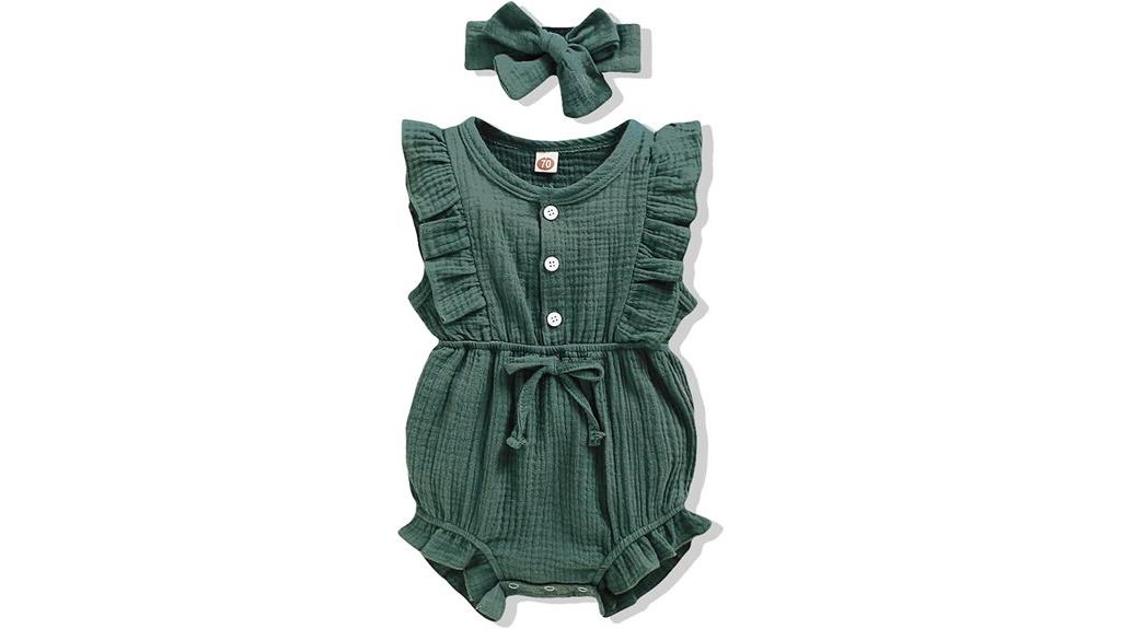 baby girl summer jumpsuits
