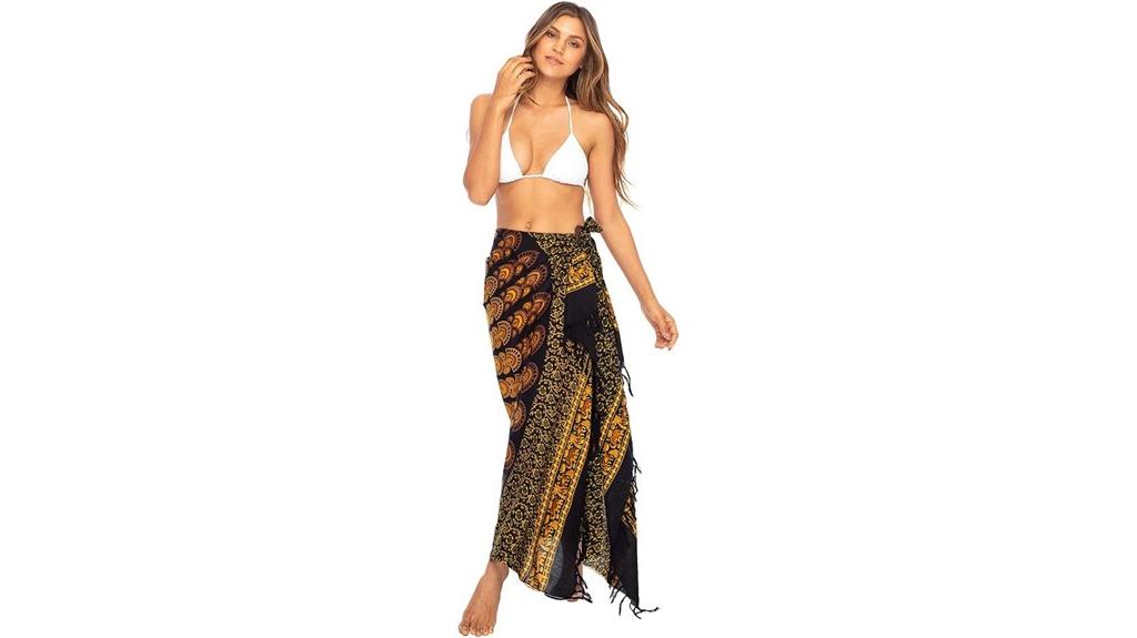 bali inspired swimsuit cover up