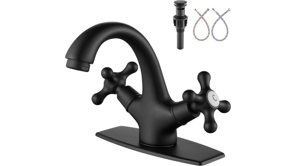 bathroom sink faucet set