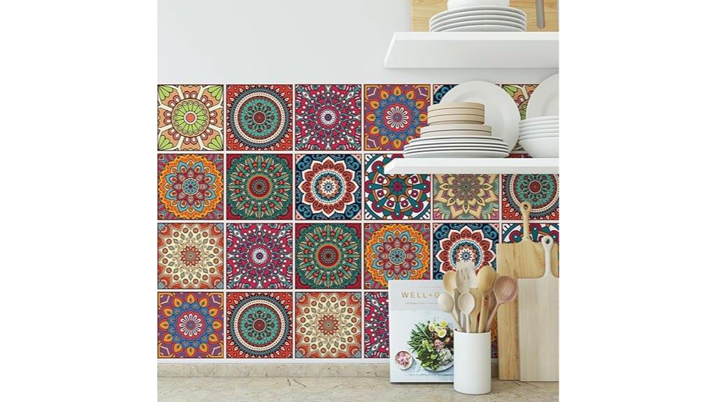 bohemian design wall decals