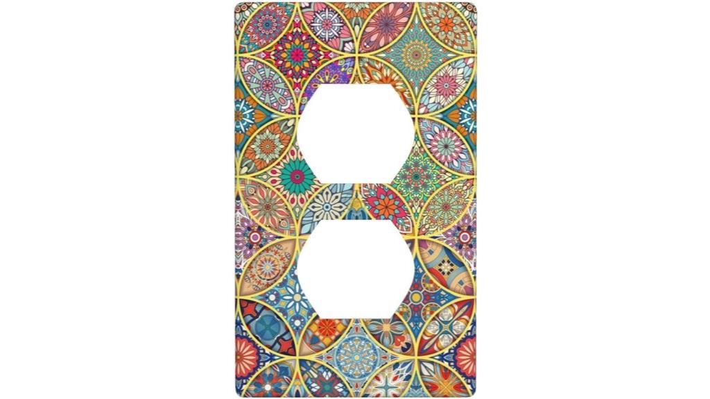 bohemian retro wall plates