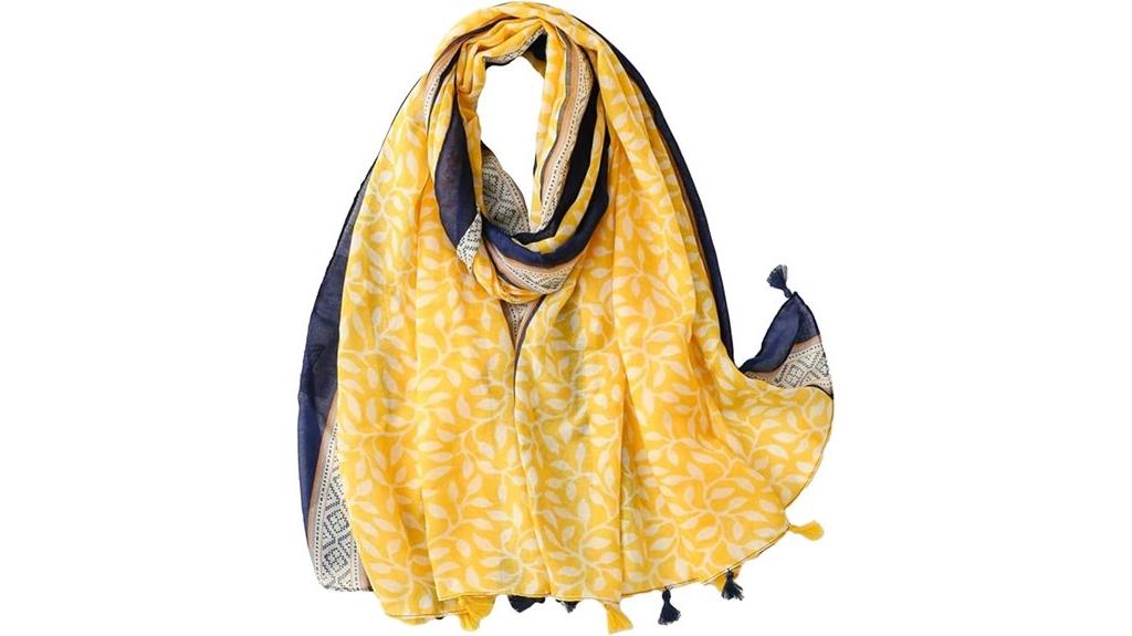 bohemian women s travel scarf