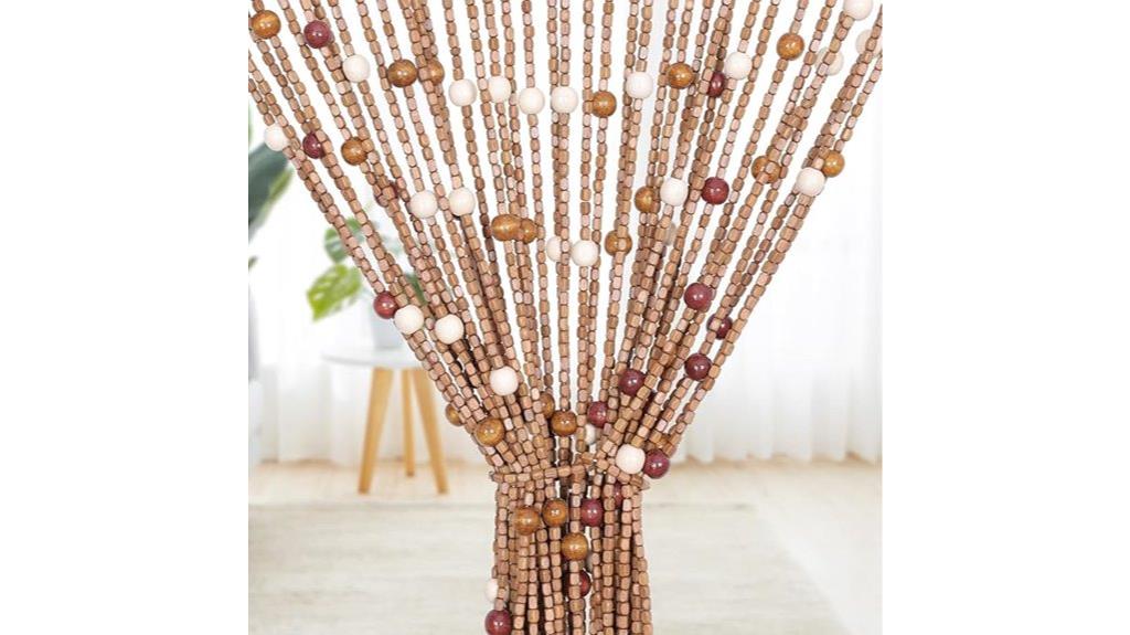 boho beaded door curtain