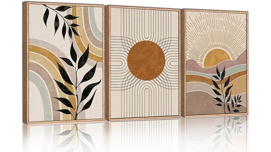 boho canvas wall art