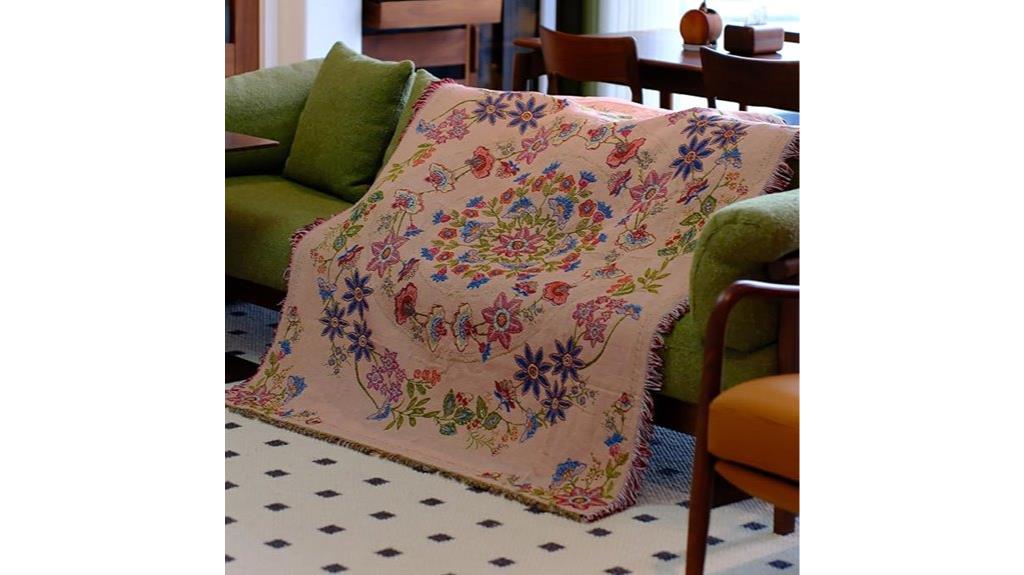 boho couch bed blanket