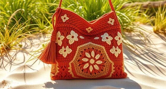 boho crochet summer bags