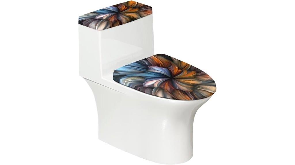boho floral toilet covers