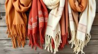 boho fringe scarf styles