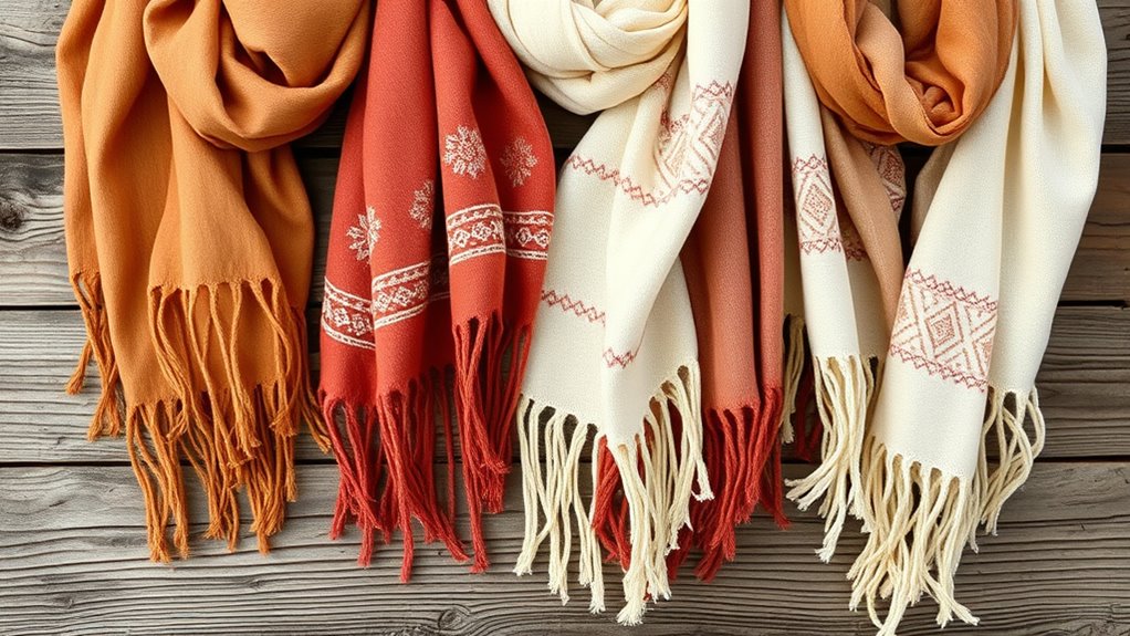 boho fringe scarf styles