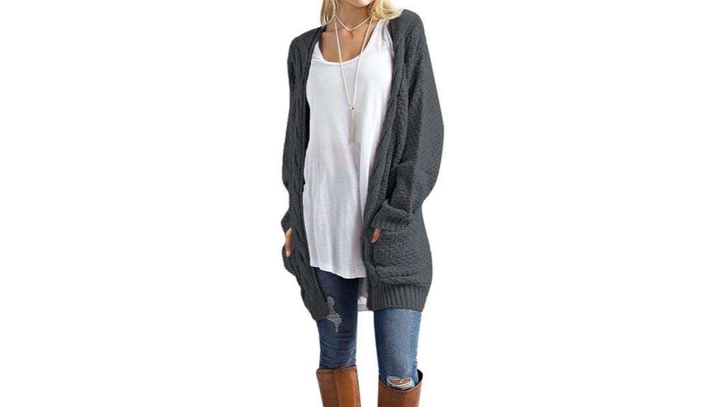 boho knit cardigan style