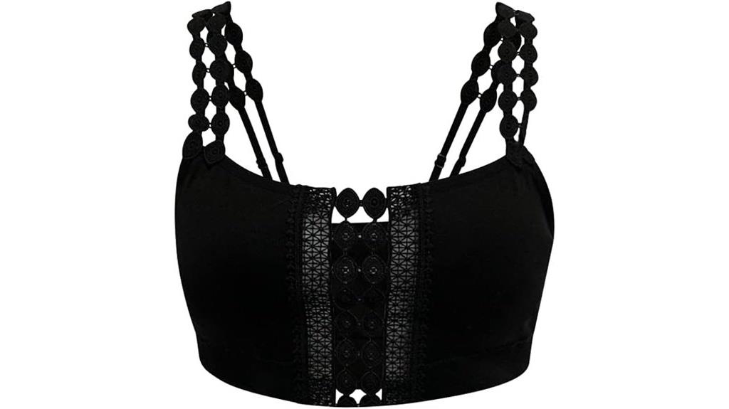 boho lace bralette sizes