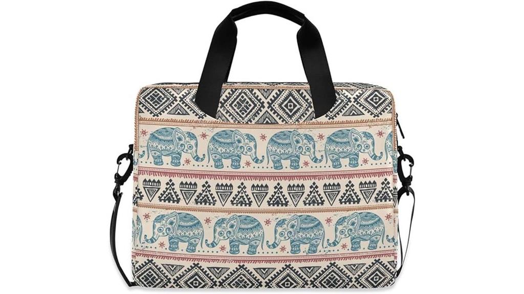 boho large laptop carrier