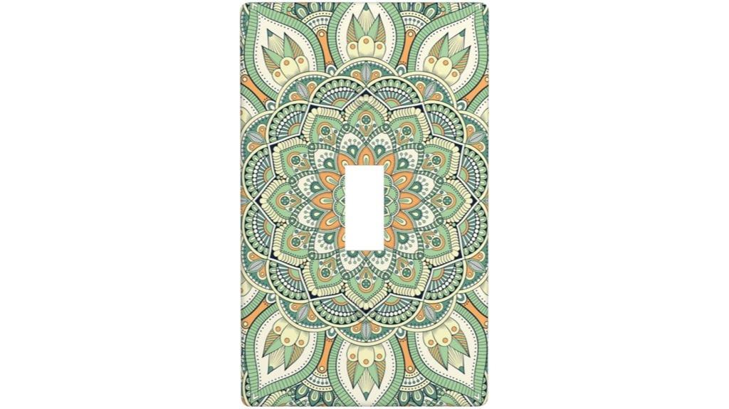 boho mandala switch cover