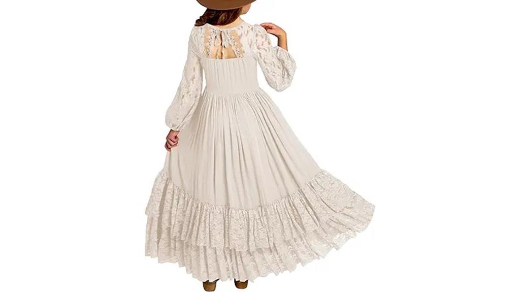 boho maxi dress for girls
