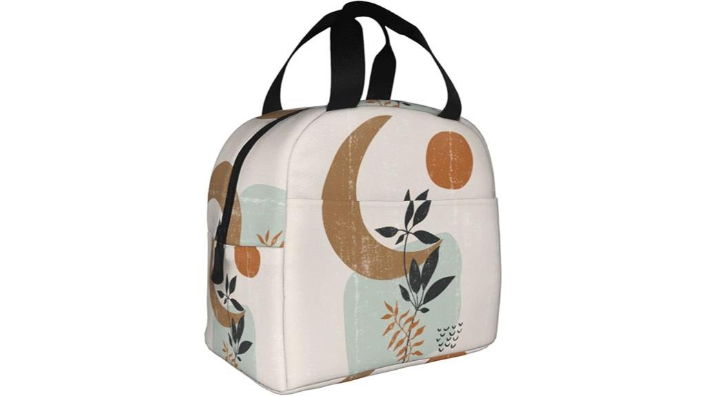 boho minimalist lunch bag