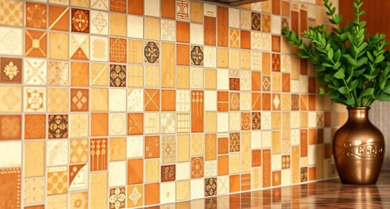 boho peel and stick backsplashes