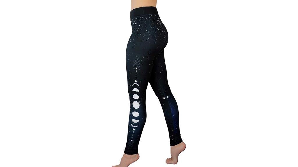 boho printed yoga leggings