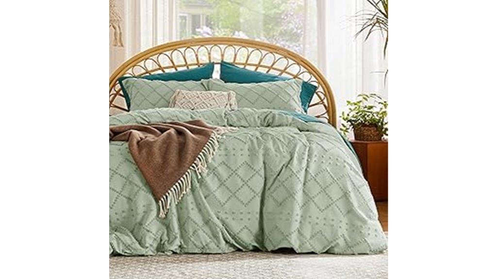 boho queen duvet set
