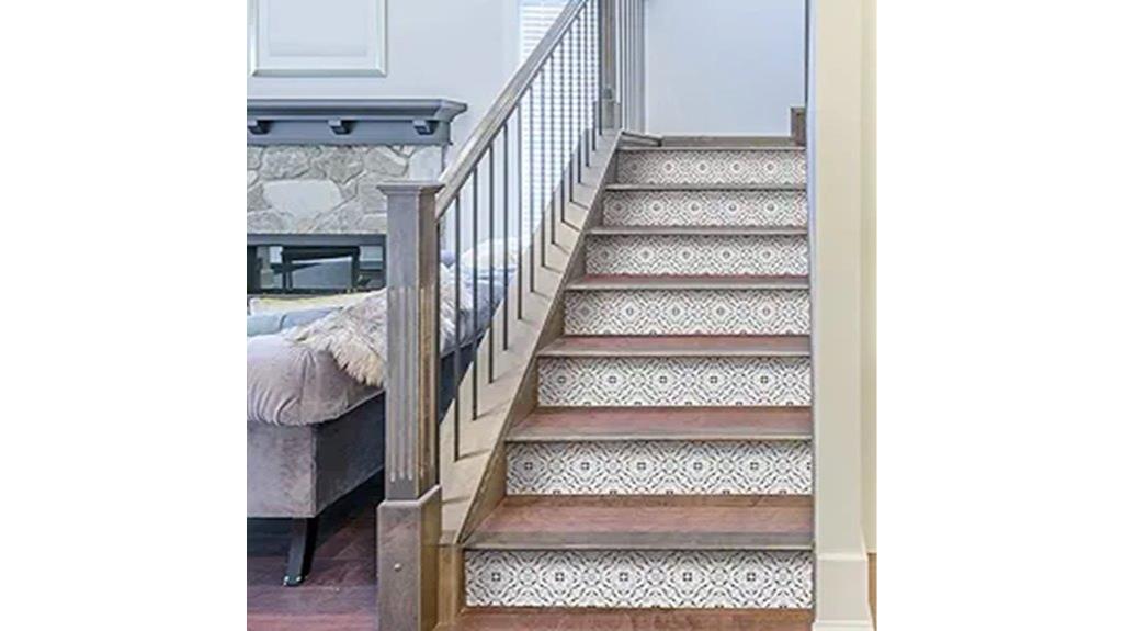 boho stair risers stickers